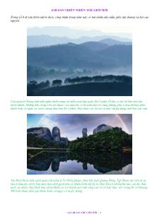 6 di sản thiên nhiên thế giới mới