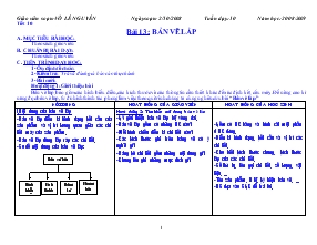 Bài 13: Bản vẽ lắp