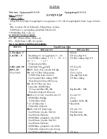 Giáo án lớp 1 - Sáng thứ 2 tuần 16