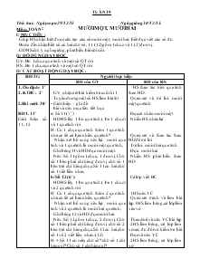 Giáo án lớp 1 - Sáng thứ 2 tuần 19