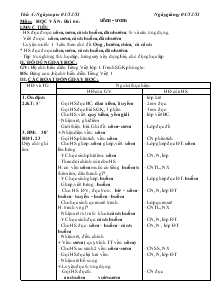 Giáo án lớp 1 - Sáng thứ 4 tuần 16