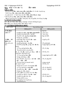 Giáo án lớp 1 - Sáng thứ 5 tuần 19