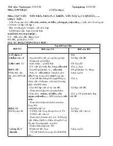 Giáo án lớp 1 - Sáng thứ 6 tuần 13