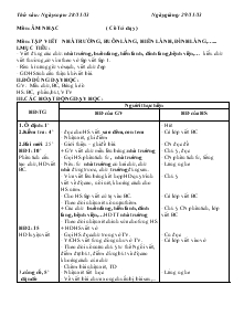 Giáo án lớp 1 - Sáng thứ 6 tuần 15