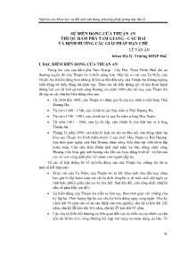 Sự biến động cửa Thuận An thuộc đầm phá Tam Giang - Cầu hai và định hướng các giải pháp hạn chế