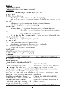 Giáo án dạy lớp 4 tuần 2