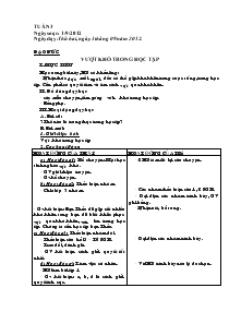 Giáo án dạy lớp 4 tuần 3