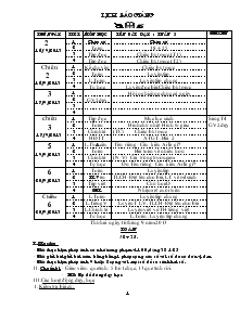 Giáo án Lớp 2 Tuần 5