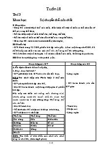 Giáo án Lớp 5 Tuần 18-20