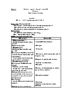 Giáo án lớp 1 tuần 3, 4