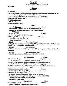 Giáo án lớp 1 tuần 32 chuẩn kiến thức