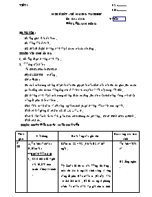 Giáo án Âm nhạc 1 Tiết 1 Học bài hát: quê hương tươi đẹp