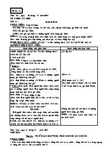 Giáo án buổi sáng Lớp 1 Tuần 11-18