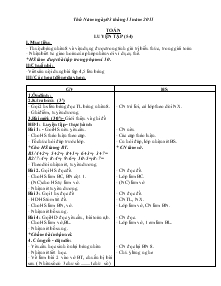 Giáo án Lớp 3 Tuần 11 Thứ 5