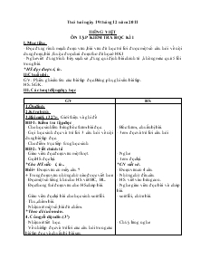 Giáo án Lớp 3 Tuần 18 Thứ 2