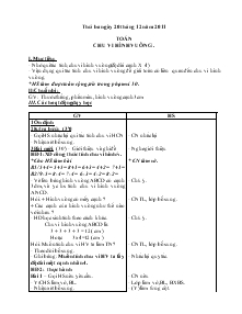 Giáo án Lớp 3 Tuần 18 Thứ 3