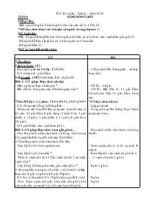 Giáo án Lớp 3 Tuần 3 Thứ Tư