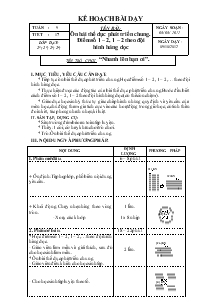 Bài 17: Tên trò chơi:  “Nhanh lên bạn ơi”.