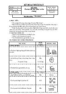 Bài 21: Tên trò chơi:  “Bỏ khăn”