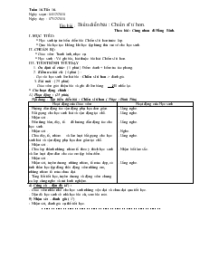 Giáo án Âm nhạc khối 2 (2 buổi/ ngày) tuần 16 - Biểu diễn bài Chiến sĩ tí hon