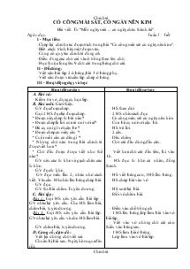 Giáo án Chính tả Lớp 2 Tuần 1, 2