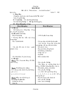 Giáo án Chính tả Lớp 2 Tuần 11, 12