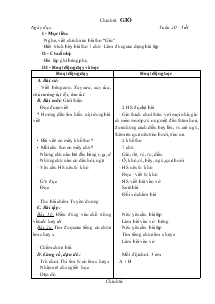 Giáo án Chính tả Lớp 2 Tuần 20, 21