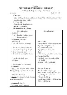 Giáo án Chính tả Lớp 2 Tuần 22, 23