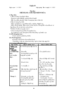 Giáo án dạy khối 2 tuần 19