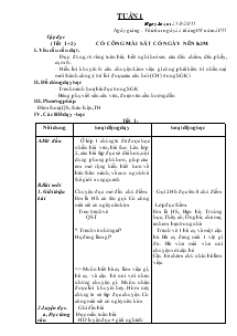 Giáo án dạy khối 2 tuần 1