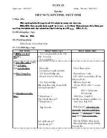 Giáo án dạy khối 2 tuần 25