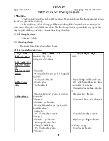 Giáo án dạy khối 2 tuần 29