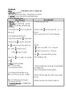 Giáo án Lớp 4 Tuần: 25 Thứ năm