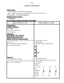 Giáo án lớp 4 Tuần 29 chuẩn