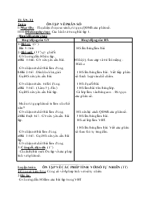 Giáo án Lớp 4 Tuần: 32 Thứ năm