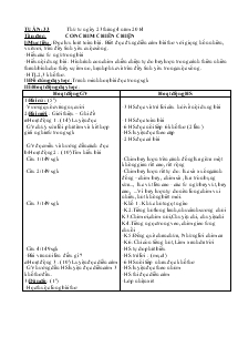 Giáo án Lớp 4 Tuần: 33 Thứ tư