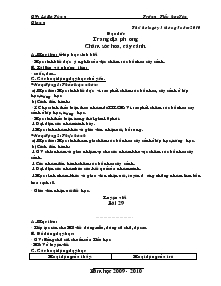 Giáo án lớp 4A1 buổi chiều Tuần Thứ 34