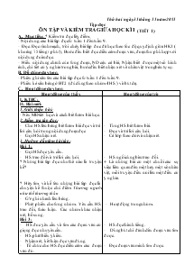 Giáo án lớp 4A1 Tuần Thứ 10