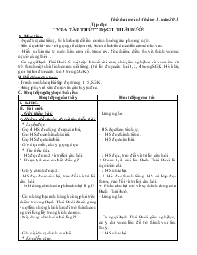 Giáo án lớp 4A1 Tuần Thứ 12