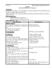 Giáo án lớp 4A1 Tuần Thứ 27