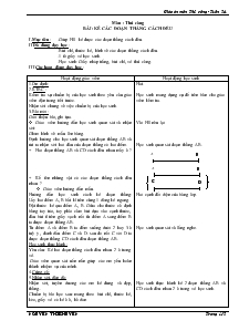 Giáo án môn Thủ công 1 - Tuần 24