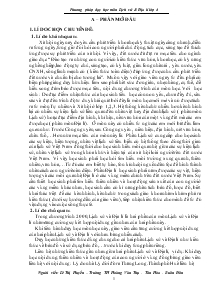 Phương pháp dạy học môn Lịch sử & Địa lí lớp 4