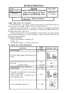 Thể dục Lớp 2 - Bài 9: Tên trò chơi: “Kéo cưa lừa xẻ”