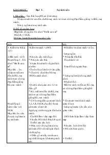 Giáo án Khoa học lớp 5 cả năm