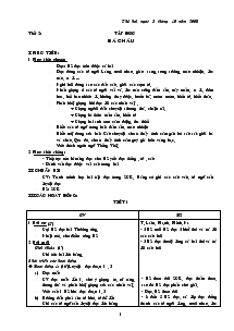 Giáo án Lớp 2 Tuần 11 - Bùi Thị Nhi