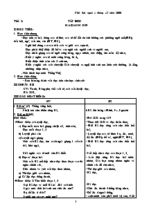 Giáo án Lớp 2 Tuần 15 - Bùi Thị Nhi