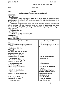 Giáo án Lớp 2 Tuần 22 - Bùi Thị Nhi