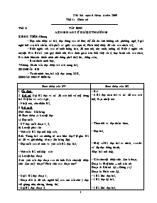 Giáo án Lớp 2 Tuần 30 - Bùi Thị Nhi