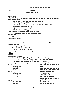 Giáo án Lớp 2 Tuần 7 - Bùi Thị Nhi