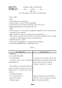 Giáo án môn Tiếng Việt Lớp 2 Học kì 1